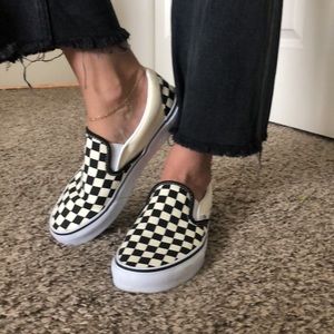 Vans Classic Slip-On Core Classics, black and white checkerboard
